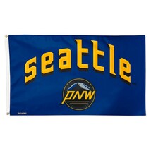 Seattle Mariners 2023 City Connect90cmx150cm/3x5FT Deluxe Single-Sided Flag - $20.00