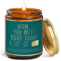 Lavender Candle Gift for Mom - Scented Soy Wax, Relaxing Aromatherapy 9oz - $5.45 Lavender Candle Gift for Mom - Scented Soy Wax, Relaxing Aromatherapy 9oz - $5.45