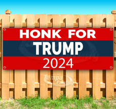 Honk For Trump 2024 Advertising Vinyl Banner Flag Sign Many Sizes Usa Maga 2024 - £17.64 GBP+