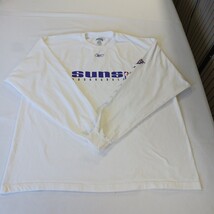 Reebok Phoenix Suns Basketball Men's White Cotton Long Sleeve T-Shirt Size 2XL image 12