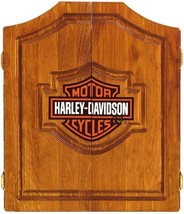 Harley-Davidson  61905 Pine Wood Cabinet with Bar &amp; Shield Logo - £231.43 GBP