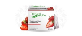 Natura Life Strawberry Tea - Caffeine Free 20x1.3 g - £9.49 GBP