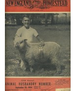 New England Homestead Newspaper Animal Husbandry Number 1954 - £15.59 GBP