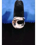 925 Sterling Silver Modernist Ring Size 7 Free Shipping - $557.00 MXN