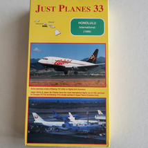 Vintage Just Planes 33 Honolulu International 1998 VHS Tape JPV Video - $11.18