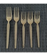Vintage Hanford Forge Trocadero Stainless Steel 2 Dinner Forks 3 Dessert... - €20,95 EUR