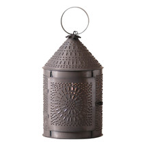 Irvins Country Tinware 15-Inch Fireside Lantern in Kettle Black - £78.94 GBP