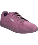 PUMA SMASH PERF SD WOMEN&#39;S PINK SUEDE SNEAKERS, 364890-02 - £26.25 GBP