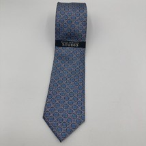 New Lot 3 Mens Silk Classic Ties Izod Daniel De Fasson Rooster Blue Red - £22.19 GBP