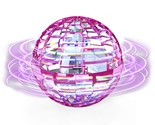 Pink Flying Orb Ball,Cool Gadgets Led Light Up Toy Fidget Flying Spinner... - £47.30 GBP