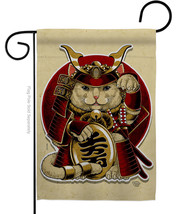 Lucky Cat Garden Flag Fantasy 13 X18.5 Double-Sided House Banner - $19.97