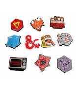 Qty 10 - STRANGER THINGS Dungeons &amp; Dragons Shoe Charms - $19.99