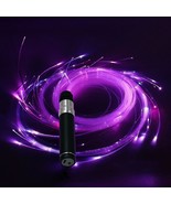 Dance Whip Led Fiber Optic Whip 6Ft Rechargeable Pixel Whip With 7 Color... - $42.93