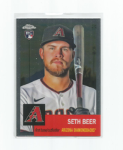 Seth Beer (Arizona) 2022 Topps Chrome Platinum Anniversary Rookie Card #461 - $4.95