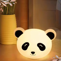 Panda Kids Night Light – Soft Silicone, Rechargeable &amp; Super Cute! - $23.38 CAD