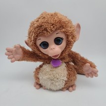 Hasbro FurReal Friends Cuddles My Giggly Monkey Interactive Pet 2012 *WO... - $44.18