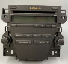 2007-2009 Leuxs ES350 AM FM CD Player Radio Receiver OEM J02B04025 - £105.90 GBP