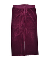 Juicy Couture Velour Sweatpants Womens L Purple Wide Leg Track Relaxed Fit y2k - £31.65 GBP