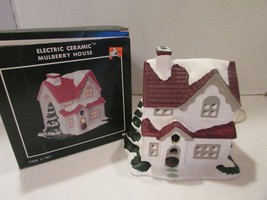VTG HOLIDAY PACIFIC RIM #1901 MULBERRY HOUSE LIGHTED BUILDING BOXED - $168.56 MXN