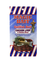 Magic Bait Chicken Liver &amp; Chicken Blood Catfish Bait, 10 Oz. - £6.99 GBP