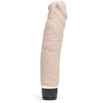 7 Function Extra Girthy Realistic Vibrator - 8&quot; - Soft Silicone - Easy T... - $67.99