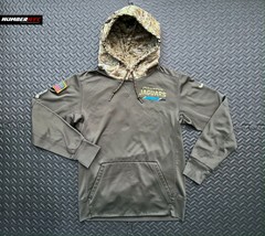 NFL Jacksonville Jaguar Nike Dri-Fit Army Camouflage Hoodie Sweater Men SMALL S - £39.46 GBP