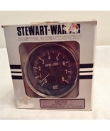 Stewart Warner 82170B Deluxe Black Tachometer 3-3/8 Inch 0-8000 RPM ~ NICE - $151.99
