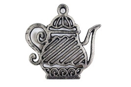 [Pack Of 2] Rustic Silver Cast Iron Teapot Trivet 9&quot;&quot; - £44.64 GBP