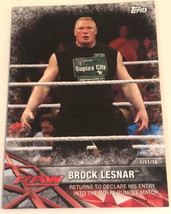 Brock Lesnar Trading Card WWE 2016  #7 - £1.54 GBP