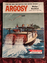 Argosy February 1958 Boat Martin Caidin Robert Crichton - £8.50 GBP