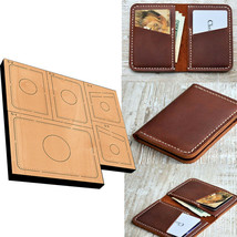 DIY Leather Craft Die Cutting Knife Mold Metal Template Cardholder Walle... - £44.95 GBP