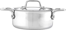 NWT!  All-Clad Mini Stainless-Steel Cocotte 0.5-Quart SHIP FREE - £25.28 GBP