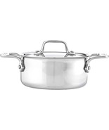 NWT!  All-Clad Mini Stainless-Steel Cocotte 0.5-Quart SHIP FREE - £24.92 GBP