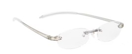 Hillman Unisex Clear Lens and Gray Temple Reading Glasses, +1.50 - £13.46 GBP