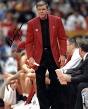 Denny Crum signed Louisville Cardinals Basketball Coaching 8x10 Photo- Pristine  - £54.48 GBP