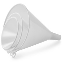 Zulay 3-Pieces - Large, Medium, And Small Kitchen Funnels For Filling Bo... - £15.73 GBP