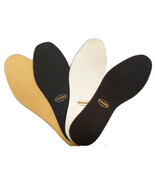 Coimbra professional leather sock liners, beige, black, brown, tan, lg s... - $8.95