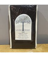 Linden Street Chocolate Brown 100% Egyptian Cotton 2 Standard Pillowcase... - €16,99 EUR