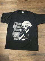 Inspiring Quote Frederick Douglass T-shirt Frederick Douglass Shirts Siz... - £7.81 GBP