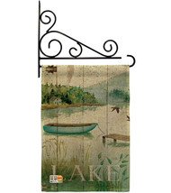 At the Lakeside Burlap - Impressions Decorative Metal Fansy Wall Bracket Garden  - £27.00 GBP