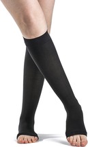 Sigvaris Soft Opaque 840 Open Toe Calf Compression Socks 15-20mmHg - £53.54 GBP