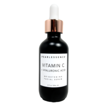Vitamin C &amp; Hyaluronic Acid Brightening Face Serum by Pearlessence 2 fl oz - £12.74 GBP