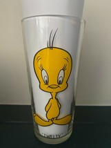 Tweety 1973 Pepsi Looney Tunes Glass Warner Bros Excellent Color - $13.77