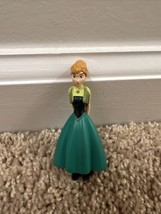 3&quot; Disney Princess Frozen Anna Village Figure Figurine Cake Topper - £3.55 GBP