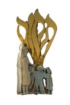 2004/05 Eytan Made Israel Judaism Pin Brooch Pendant Hook Torah Judaica - €15,36 EUR