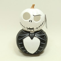 Jack Skellington Light Pumpkin Decoration 12&quot; NBC Nightmare Before Chris... - $38.75