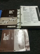 1991 Mazda 626 MX6 MX-6 Service Workshop Repair Shop Manual Set W ETM OEM - £39.19 GBP