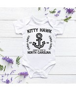 kitty hawk onesie®, kitty hawk baby, kitty hawk, north carolina, north c... - £14.31 GBP