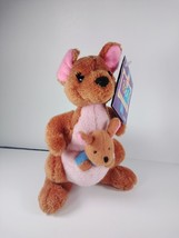 Disney Winnie The Pooh 100 Acre Collection Kanga &amp; Roo Gund 8&quot; Plush Stuffed Toy - £11.32 GBP