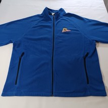 Clique BORDEN Men's Blue Full Zip Pockets Jacket Size XXL image 9